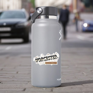 Pegatina Worcester, Massachusetts