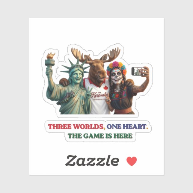 Pegatina World Cup 2026 Unity Sticker (Hoja)