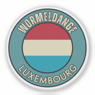 Pegatina Wormeldange, Luxemburgo