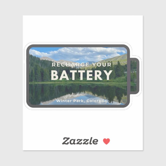 Pegatina WP Recharge Sticker (Hoja)