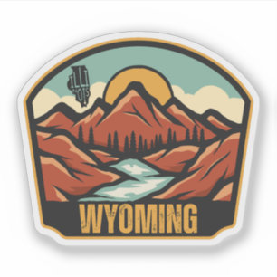 Pegatina Wyoming, Illinois