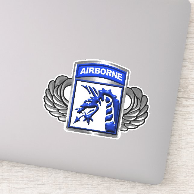 PEGATINA XVIII AIRBORNE CORPS (Detalle)