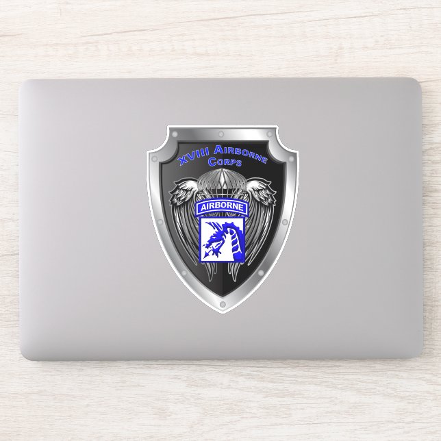 Pegatina XVIII Cuerpo Aéreo "Cuerpo de Contingencia de los  (Ordenador)