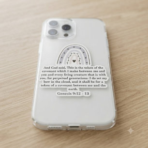 Pegatina Y Dios Dijo, Corazón Arcoíris Lindo Biblia