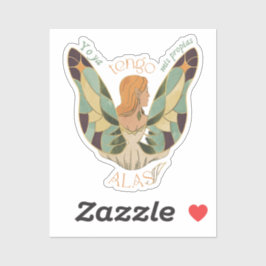 Pegatina Ya tengo mis propias alas