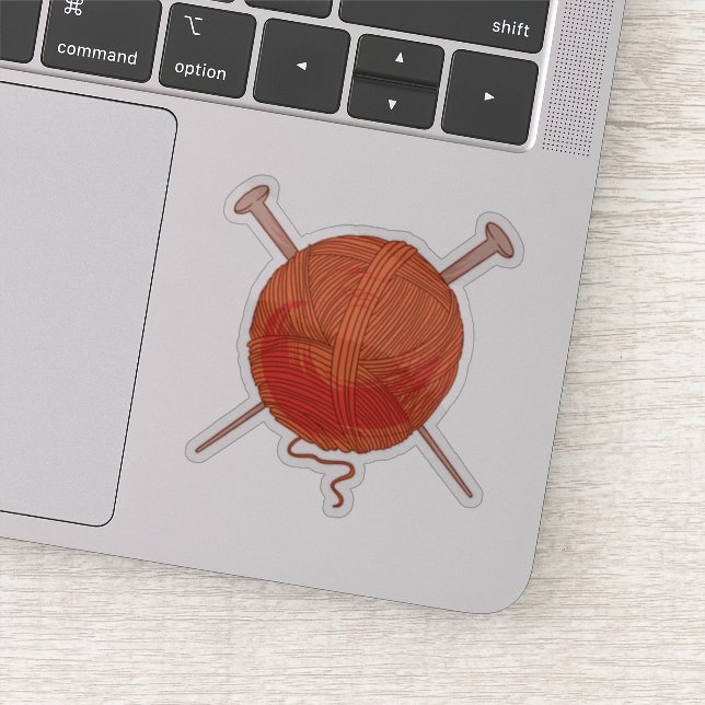 Pegatina Yarn Ball (Detalle)