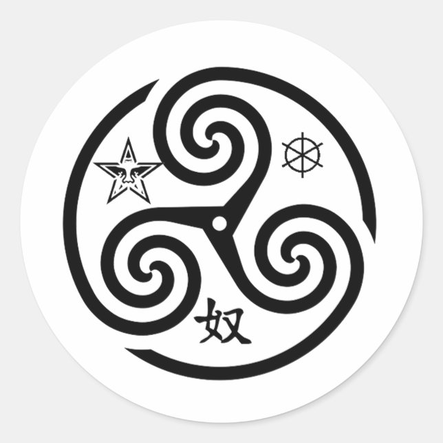 Pegatina YMO (Anverso)