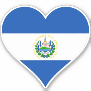 Pegatina Yo amo El Salvador