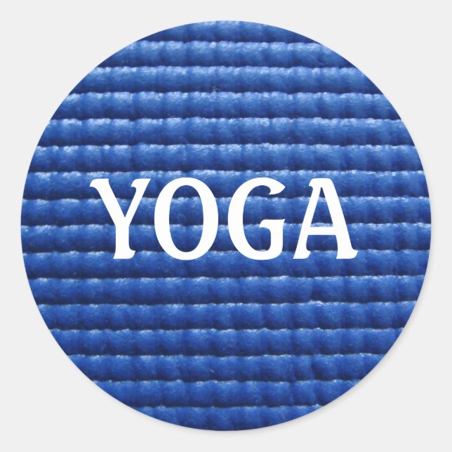 Pegatina Yoga Mat (Anverso)
