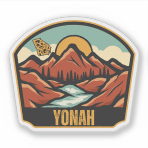 Pegatina Yonah, Georgia