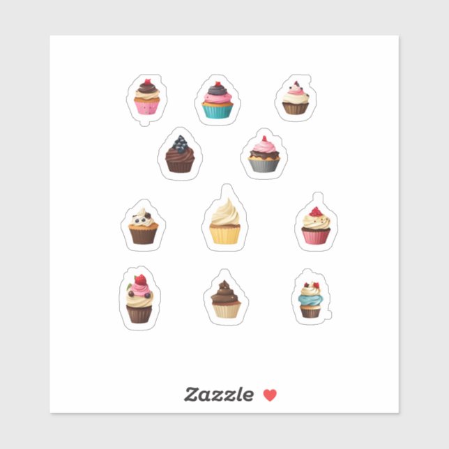 Pegatina Yummy Sweet Delights (Hoja)