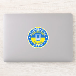 Pegatina Zaporizhzhia Ucrania