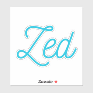 Pegatina Zed