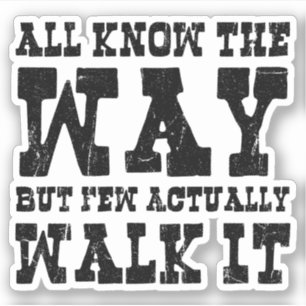 Pegatina Zen Budismo Espagueti Occidental Estilo