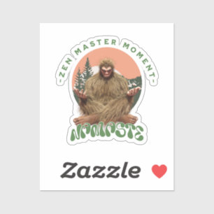 Pegatina Zen Master Moment Namaste - Madatación de pie gran