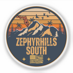 Pegatina Zephyrhills South, Florida