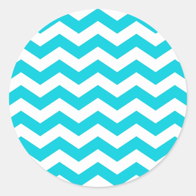 Pegatina Zig Zag blanco (Anverso)