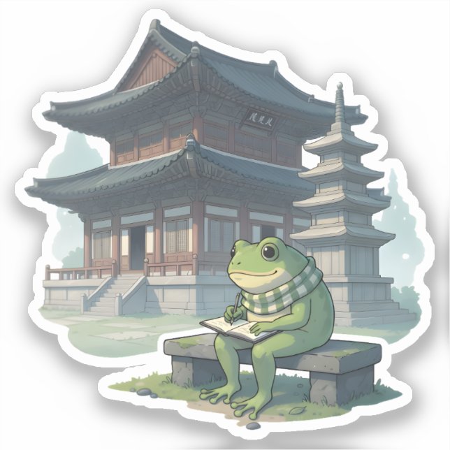 Pegatina Zochi in Gyeongju (Anverso)