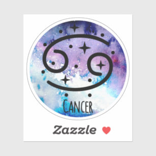 Pegatina Zodiac contra el cáncer