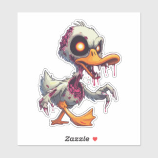 Pegatina Zombie Duck