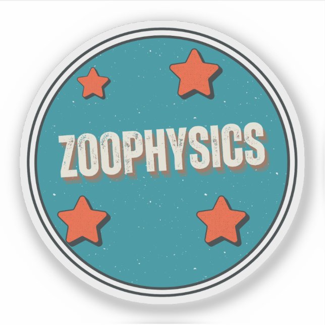Pegatina Zoofísica (Anverso)
