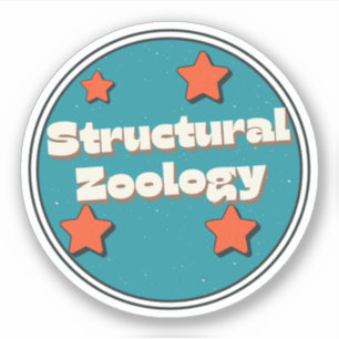 Pegatina Zoología Estructural