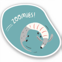 zoomías lindo salchicha perro turquesa