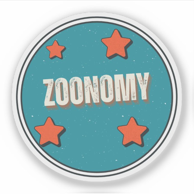 Pegatina Zoonomía (Anverso)