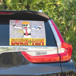 Pegatina Zozobra Old Man Gloom Santa Fe, NM Tradition Stick