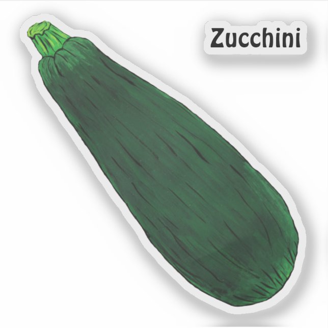 Pegatina Zucchini (Anverso)
