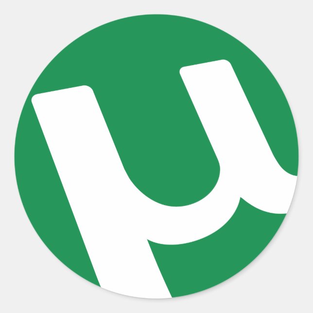 pegatinas µTorrent (Anverso)