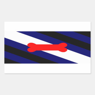 Pegatinas 4 brillantes del rectángulo de la