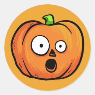 Pegatinas 8 de las calabazas de Halloween