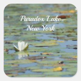 Pegatinas acuáticos de Waterlily Lake Flower