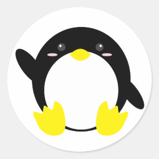 Pegatinas Adorables del Pingüino