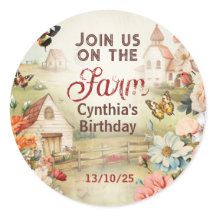 Pegatinas agrícolas de moda