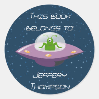 Pegatinas Alien Bookplate