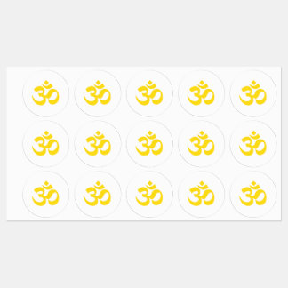 Pegatinas Amarillos Om
