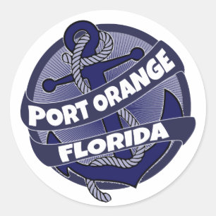 Pegatinas ancestrales de Port Naranja Florida