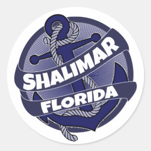 Pegatinas ancestrales de Shalimar Florida