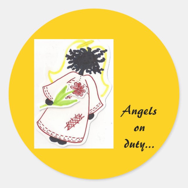Pegatinas - Ángel (Anverso)