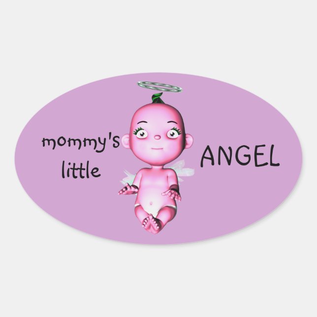 Pegatinas ANGEL DE MOMMY (Anverso)