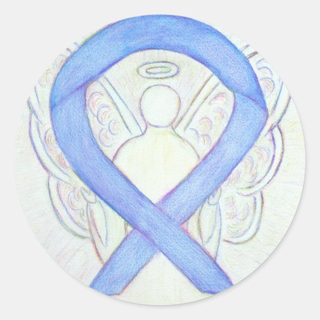 Pegatinas Angel Decal de la Cinta de Conciencia Pe (Anverso)