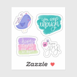 Pegatinas animadores alegres