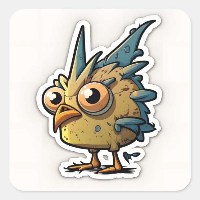 Pegatinas animales raras (Anverso)