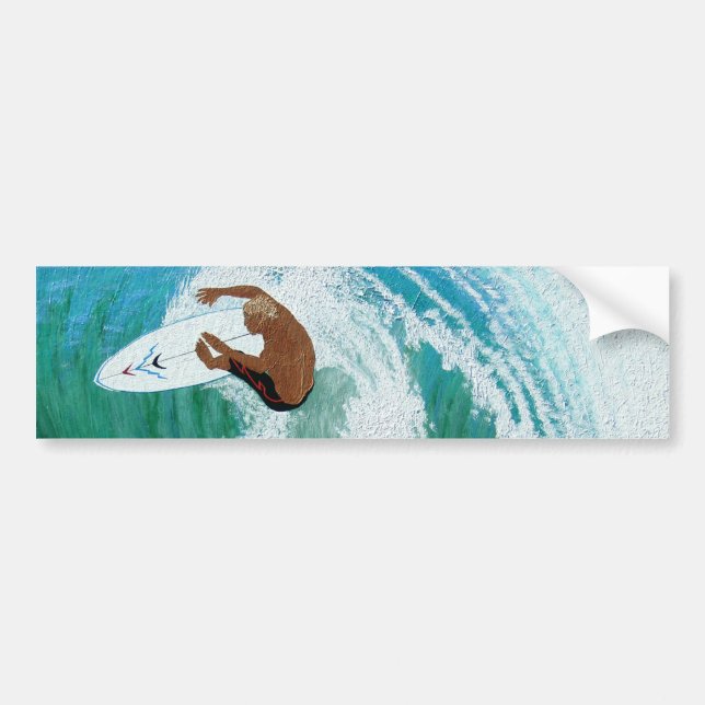 Pegatinas antiparachoques bubblepacífico, tejado (Frente)