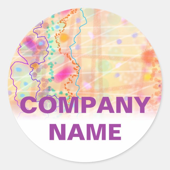 Pegatinas - apenas amelocotonados (Anverso)