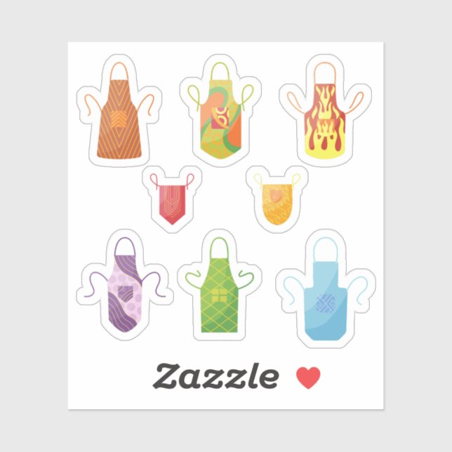 Pegatinas Apron (Hoja)