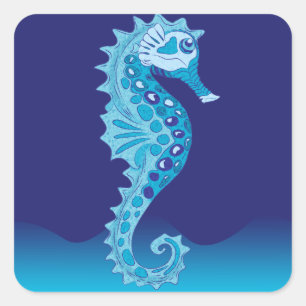 Pegatinas Aqua Seahorse