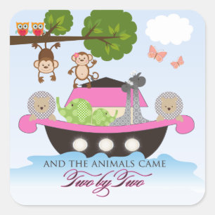 Pegatinas árabes de Noahs para Chicas Plaza